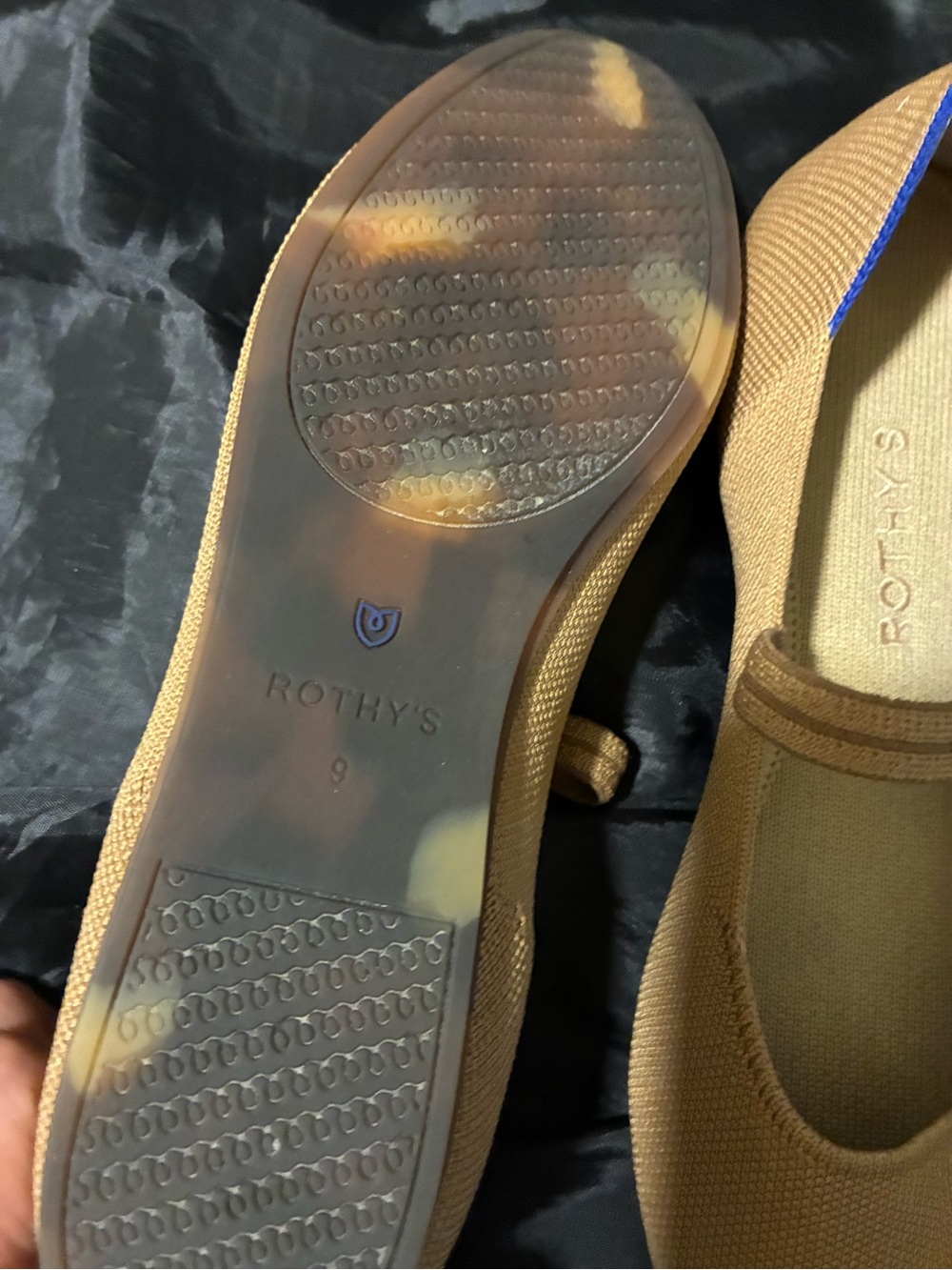 Rothy's Wren Mary Jane Flats in Tan ( wren ) - Picture 8 of 11